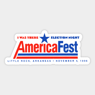 AmericaFest '96 Sticker